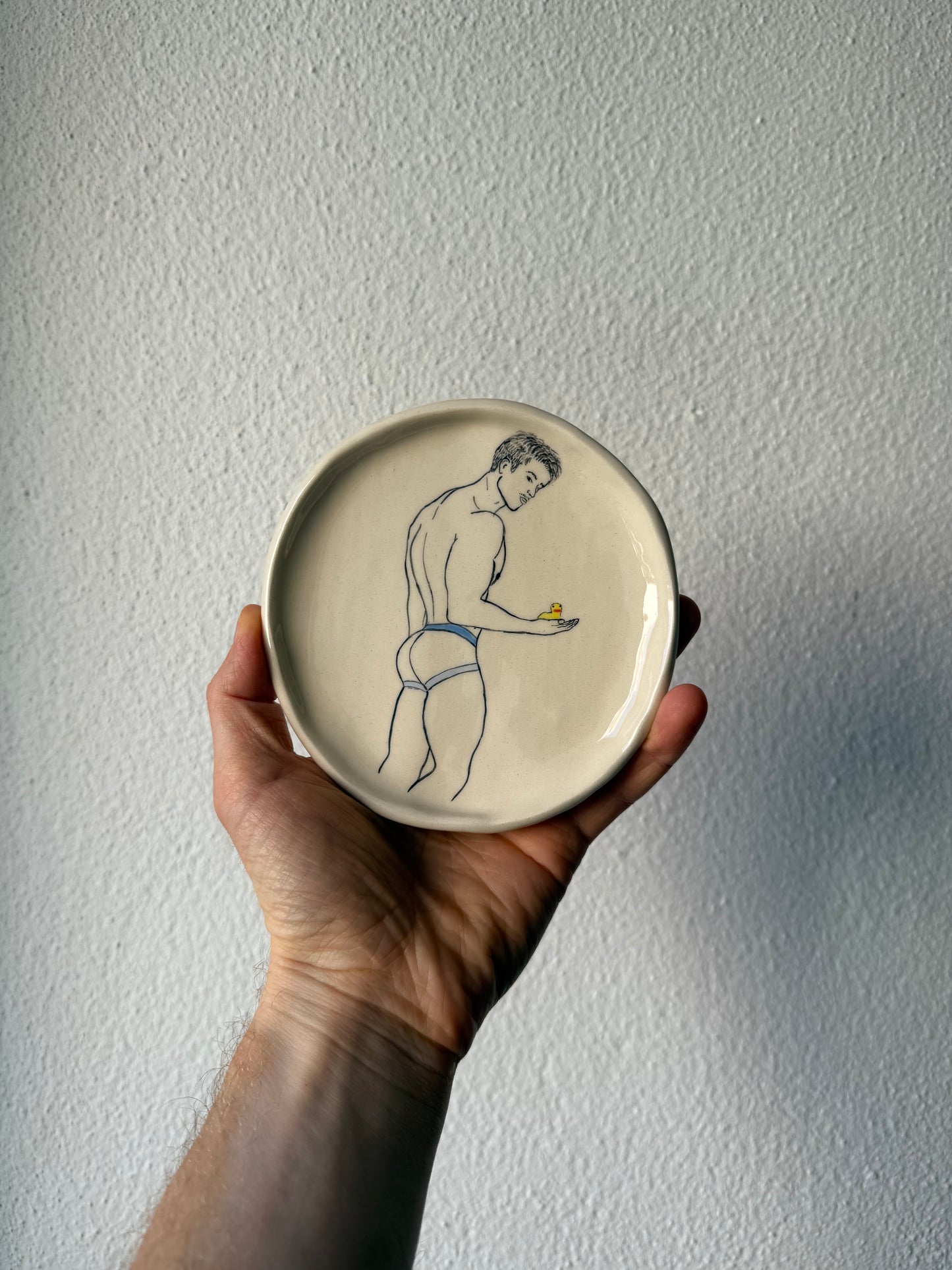 Plate mini “Duckie”