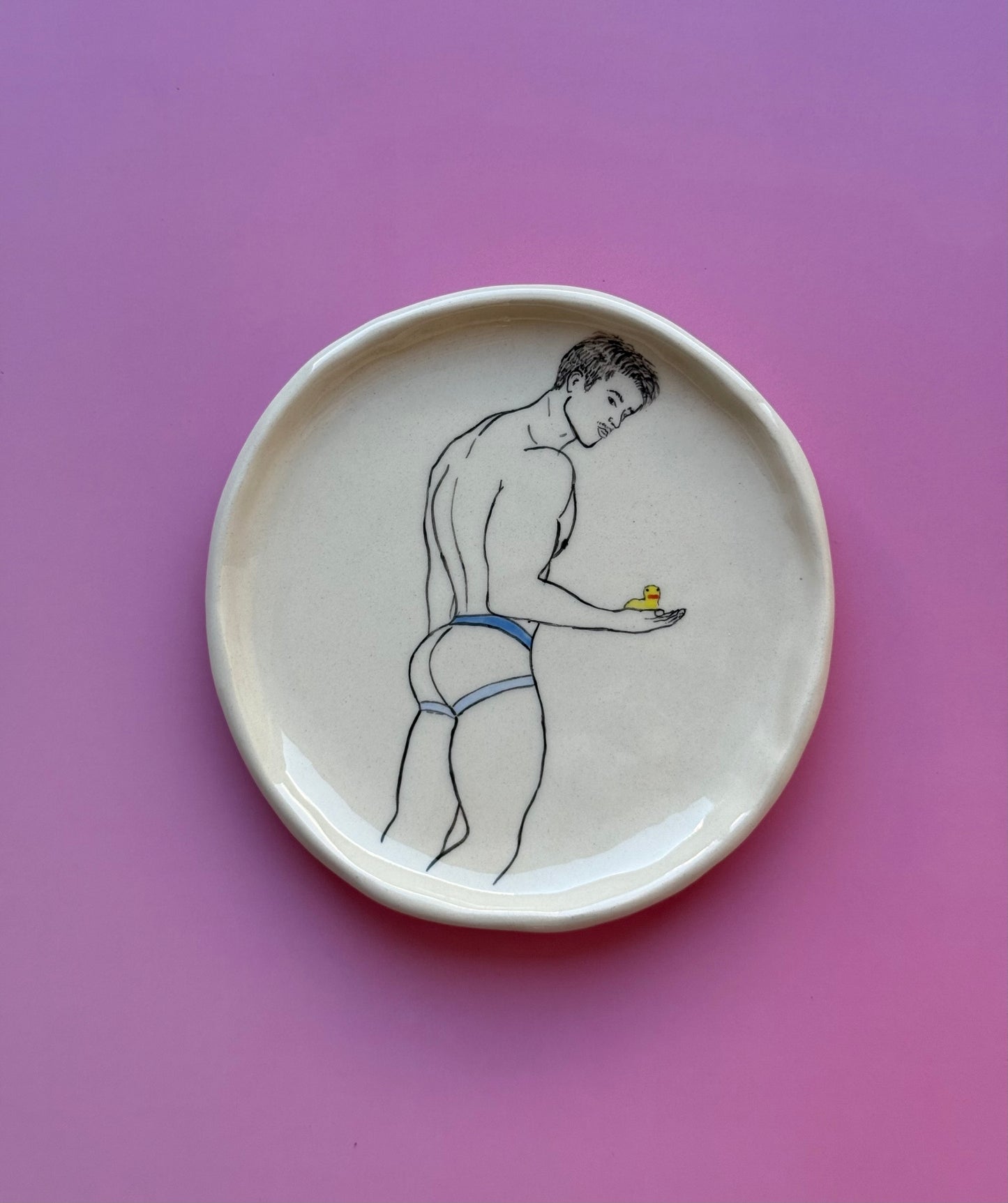 Plate mini “Duckie”