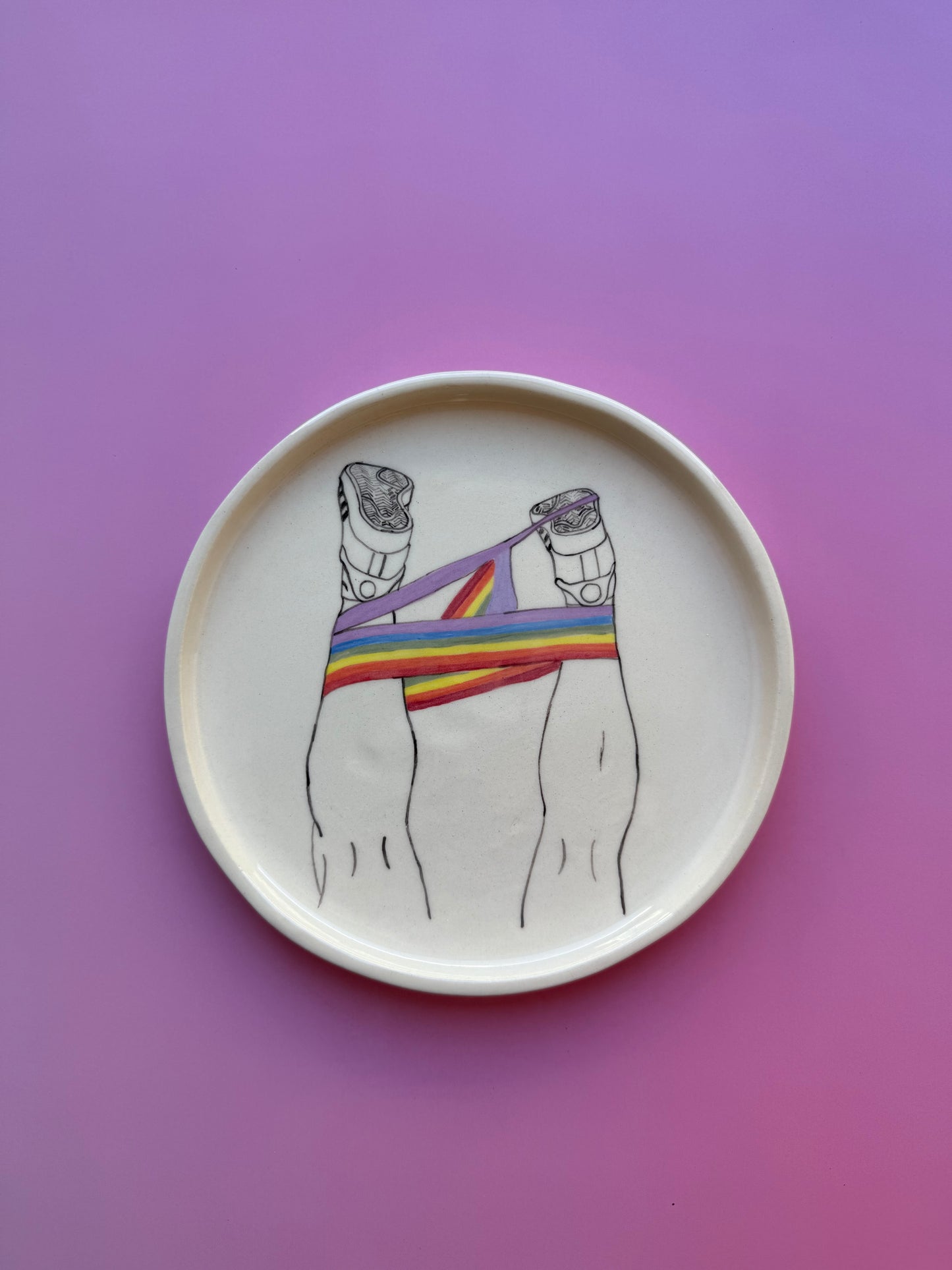 Plate “Rainbow jokes”🌈