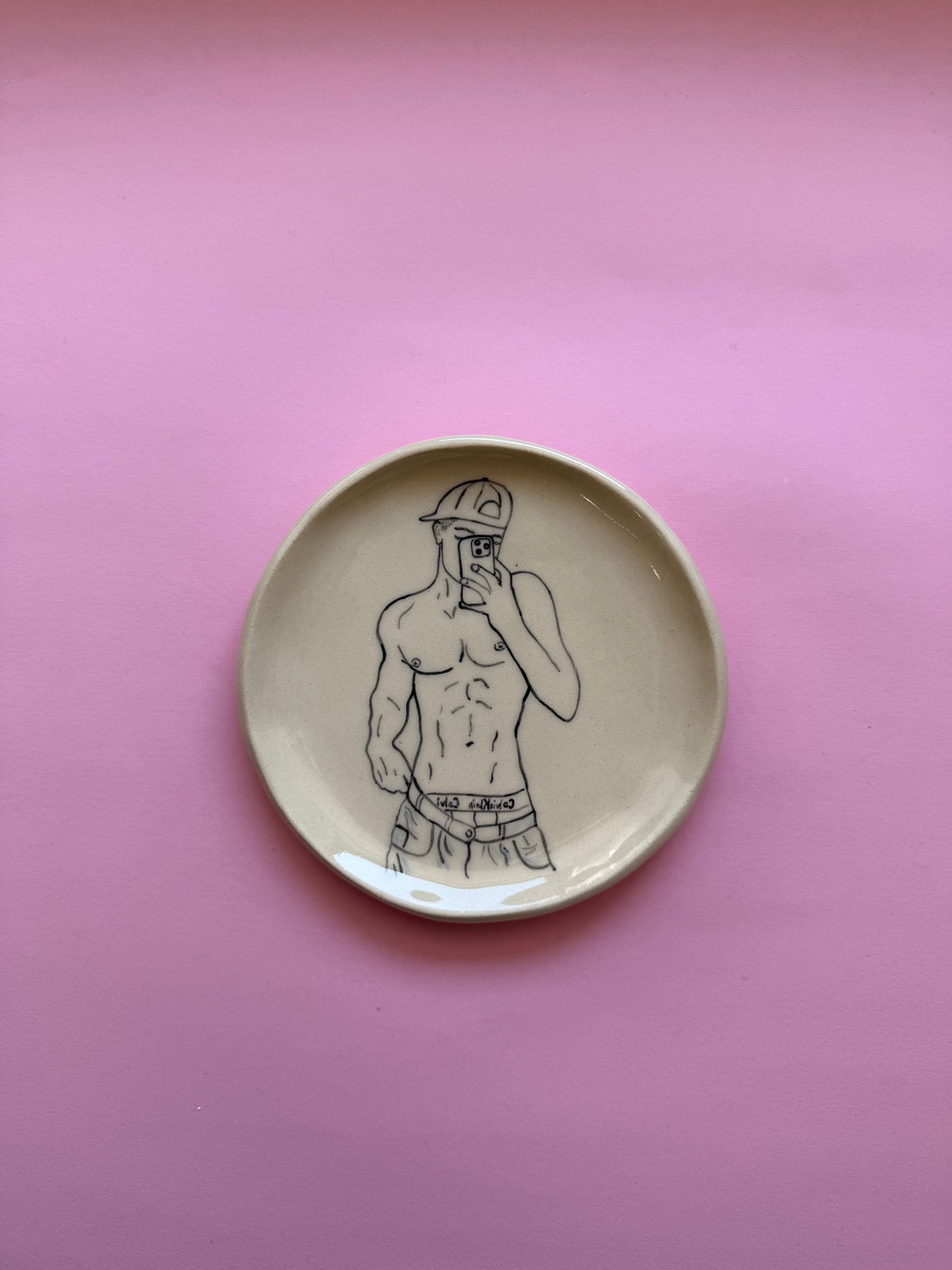 Plate mini “Selfie”
