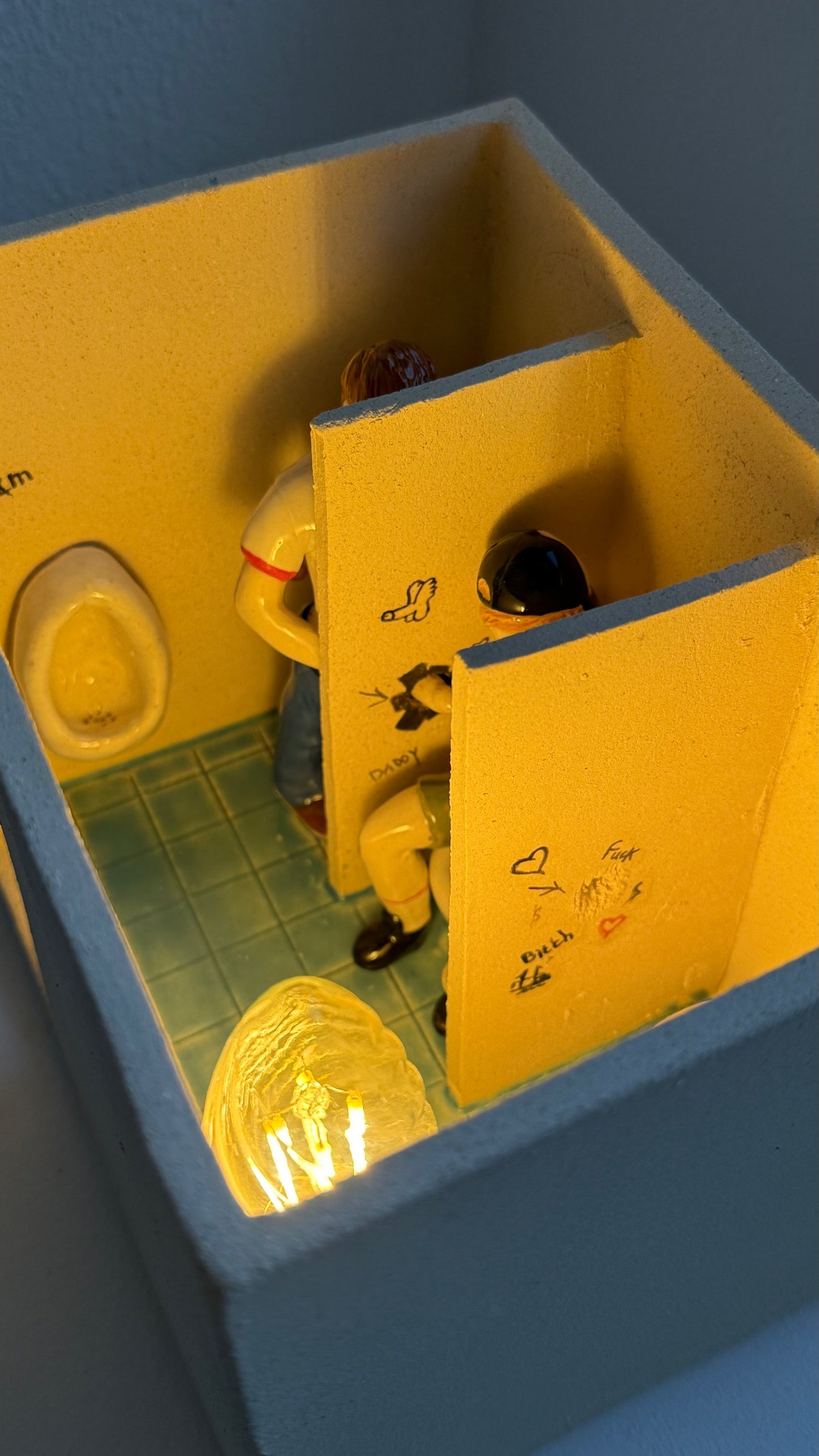 Lamp " Glory hole #2"