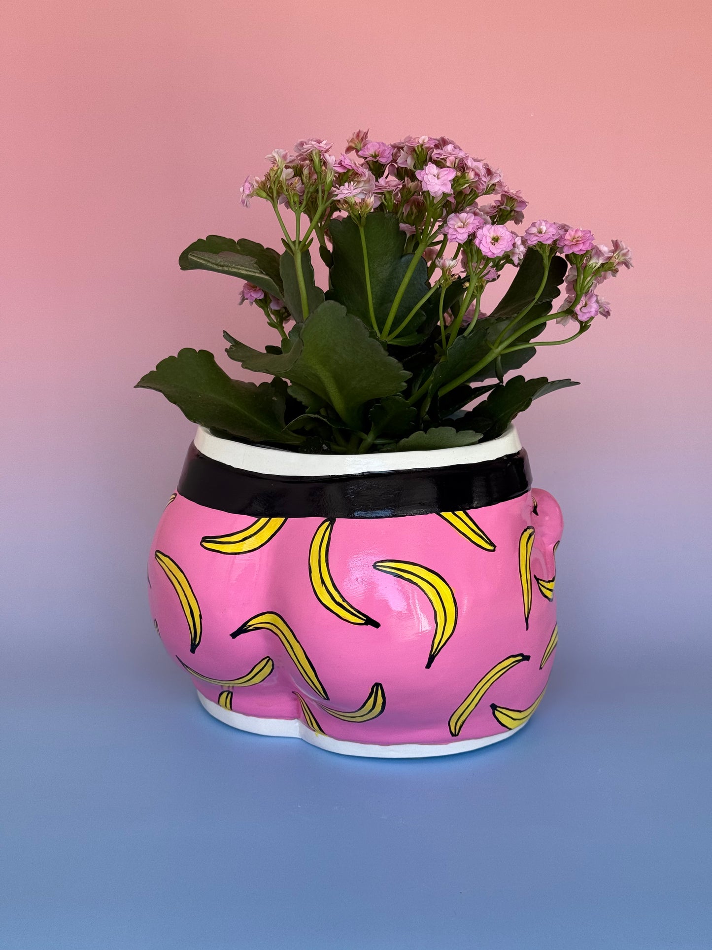 Pot/organizer «ADAM» bananas yellow