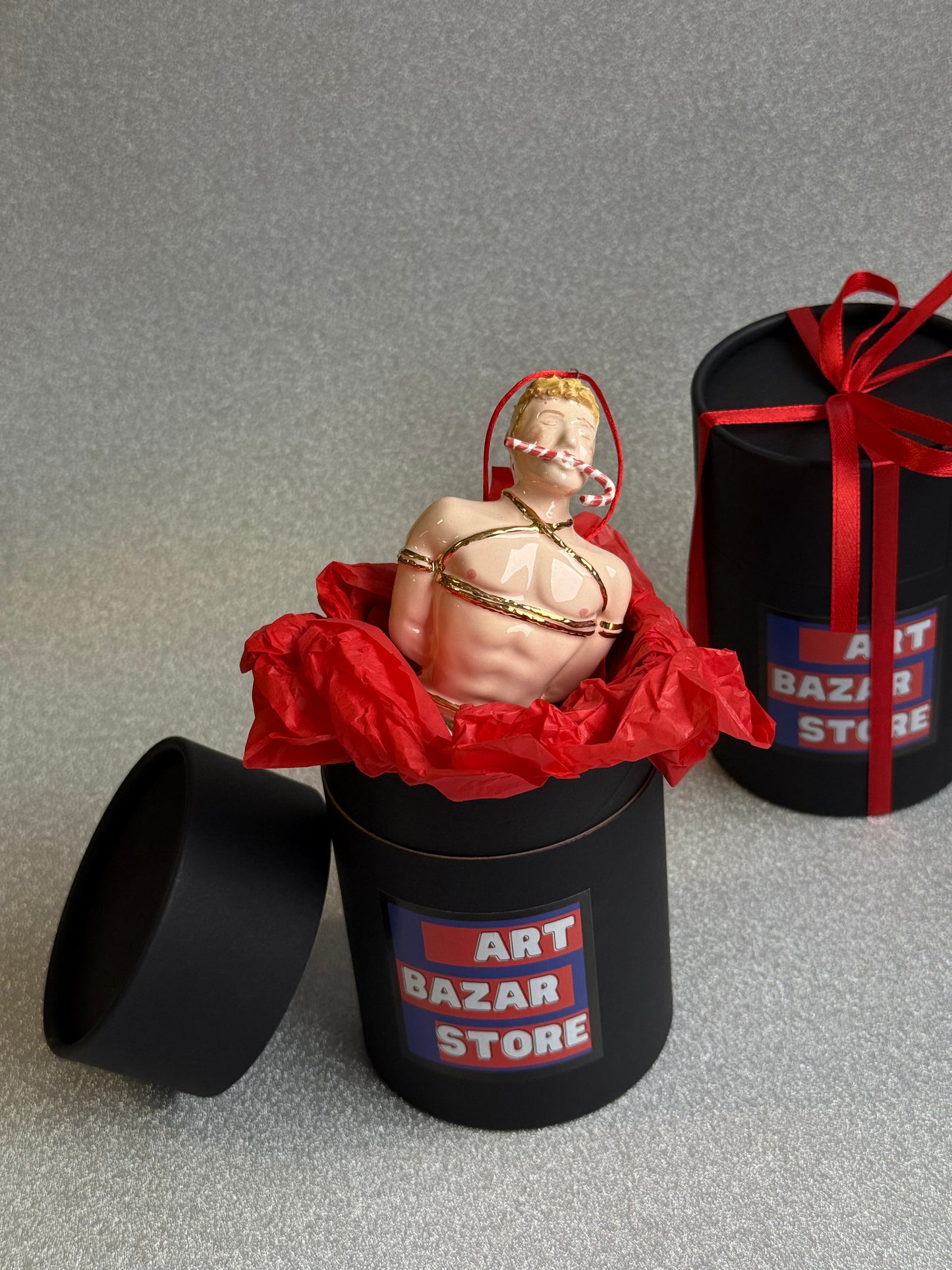 Christmas tree decoration «Shibari»