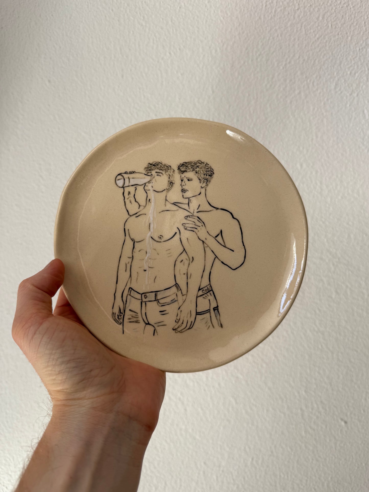 Plate “milk”