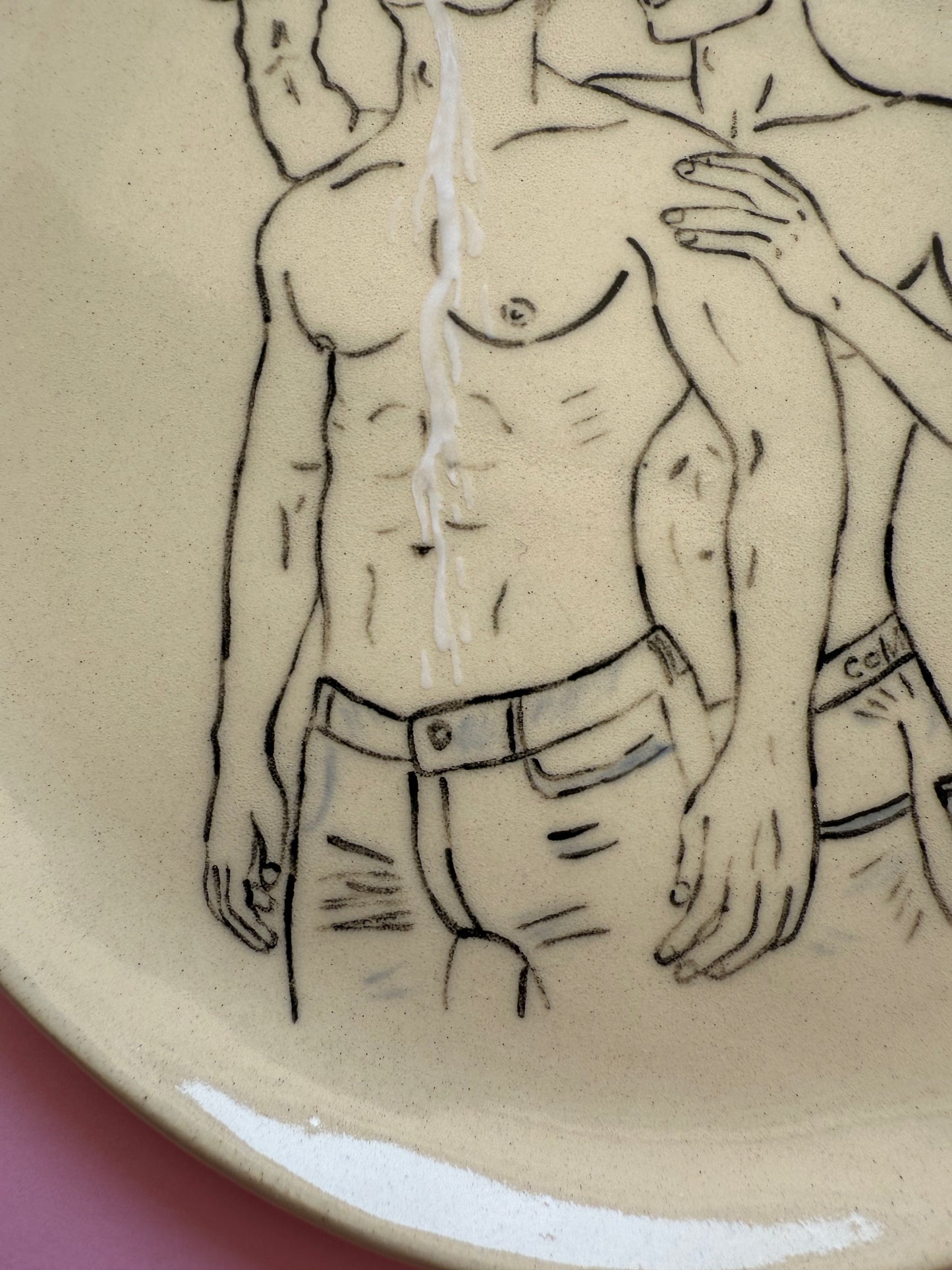 Plate “milk”