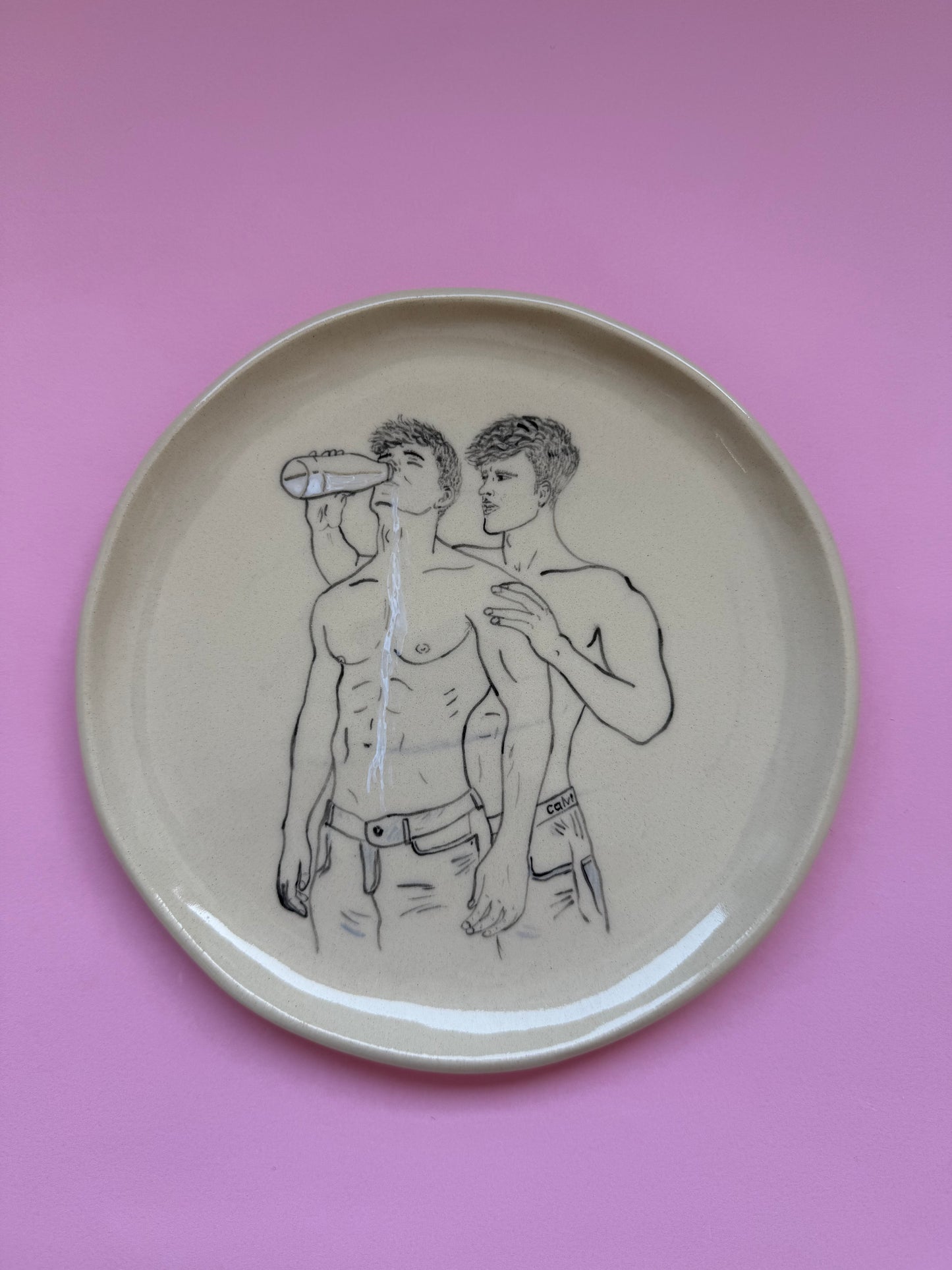 Plate “milk”