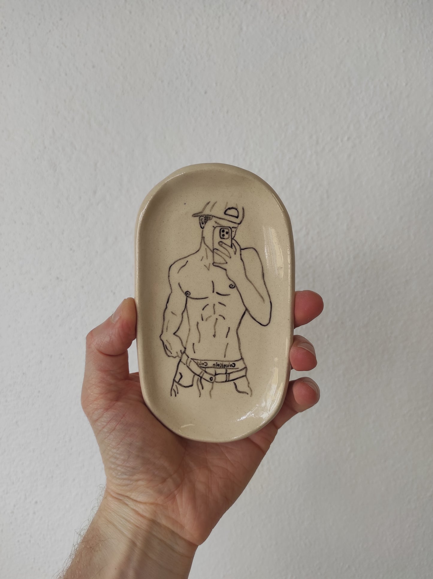 Pre-order Plate mini "Selfie"