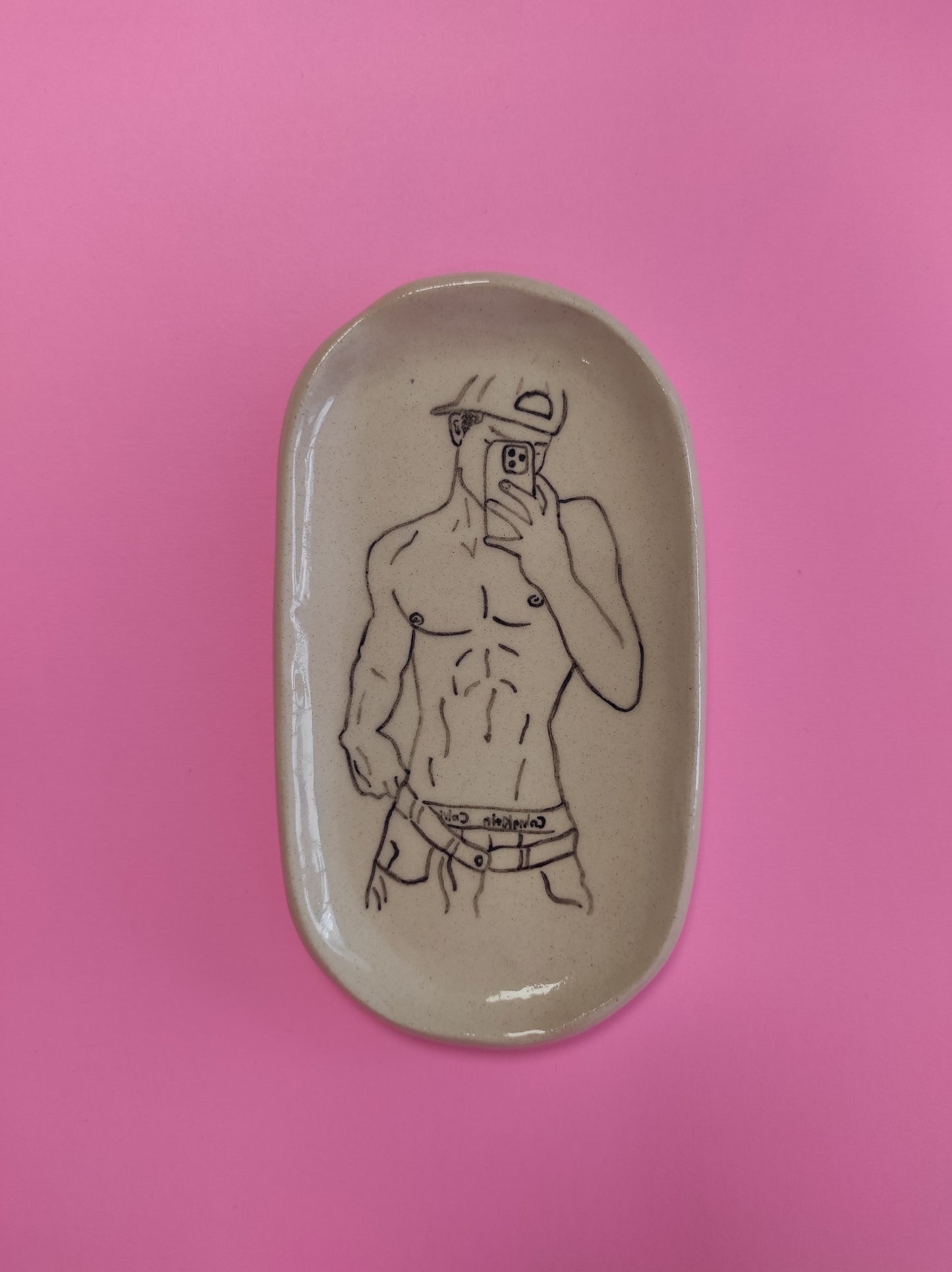 Pre-order Plate mini "Selfie"