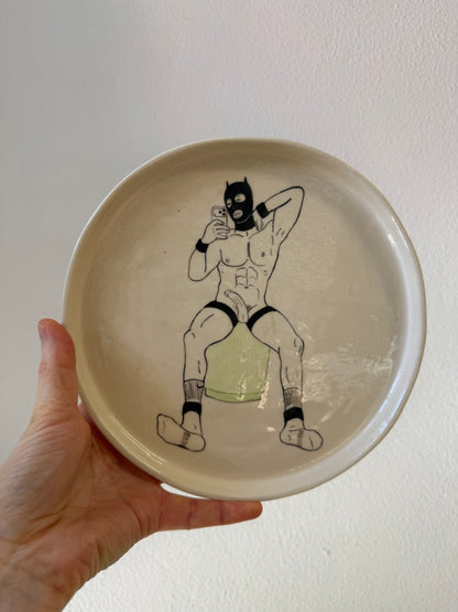Decorative Ceramic Plate — Inspired by Rubbertwunk