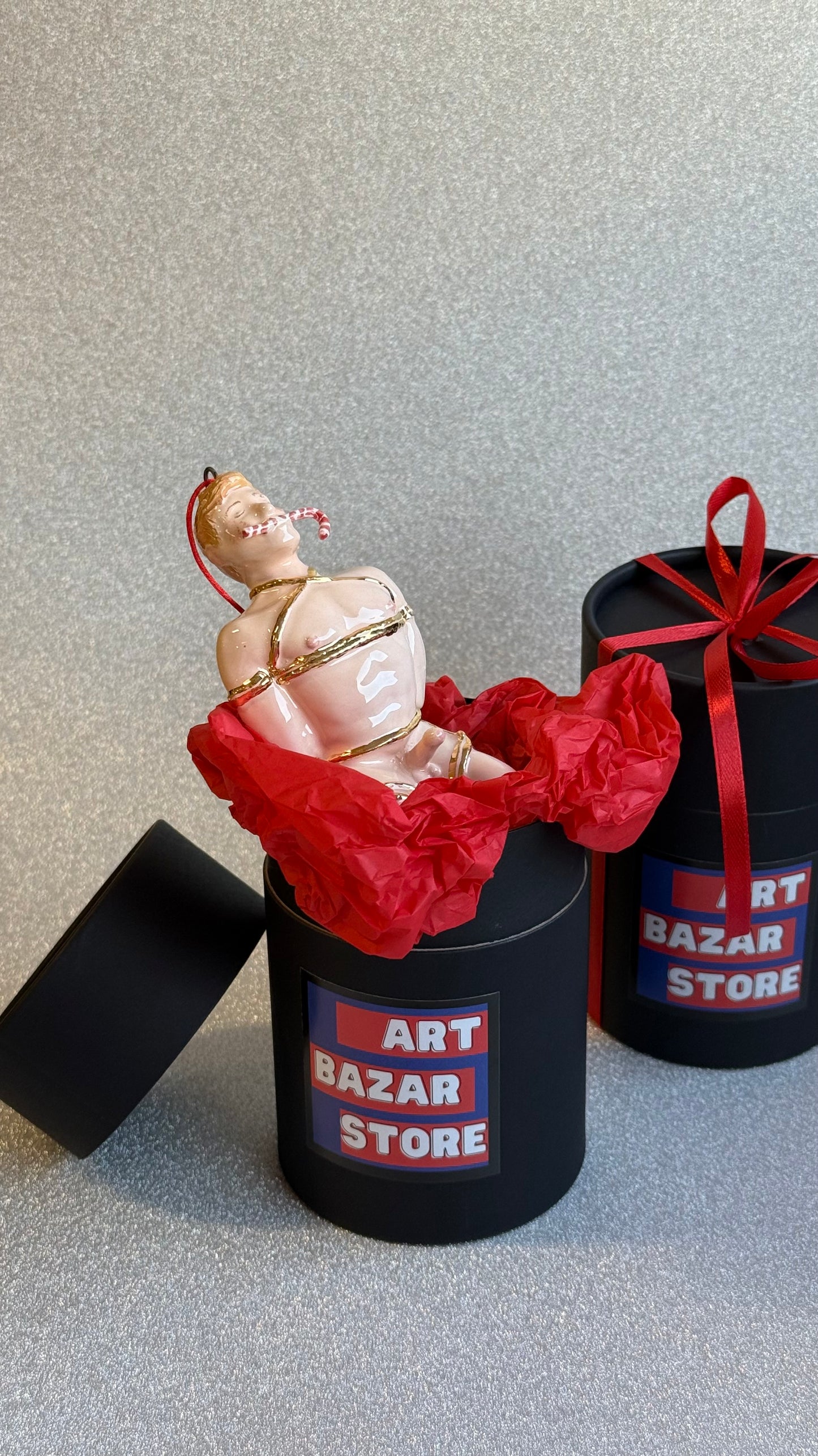 Christmas tree decoration «Shibari» #2