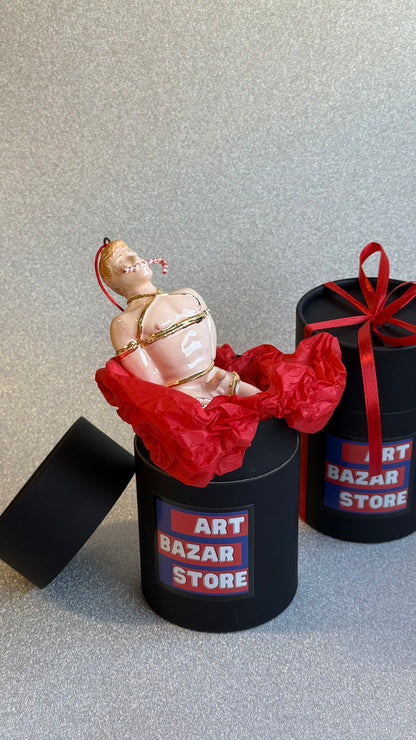 Christmas tree decoration «Shibari» #2