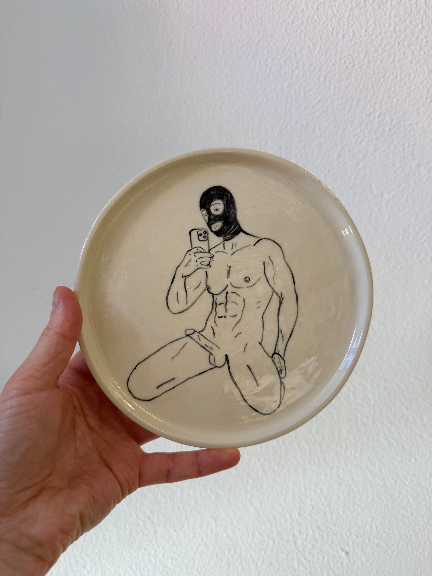 Ceramic Plate “Selfie”