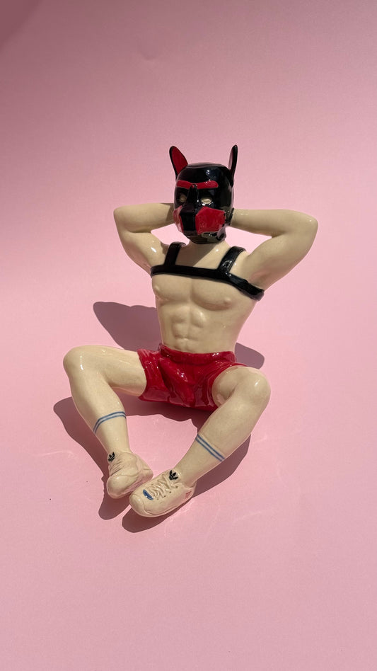Guy in a puppy mask #5