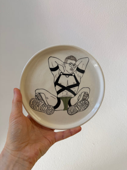 Decorative Ceramic Plate — Inspired by Rubbertwunk
