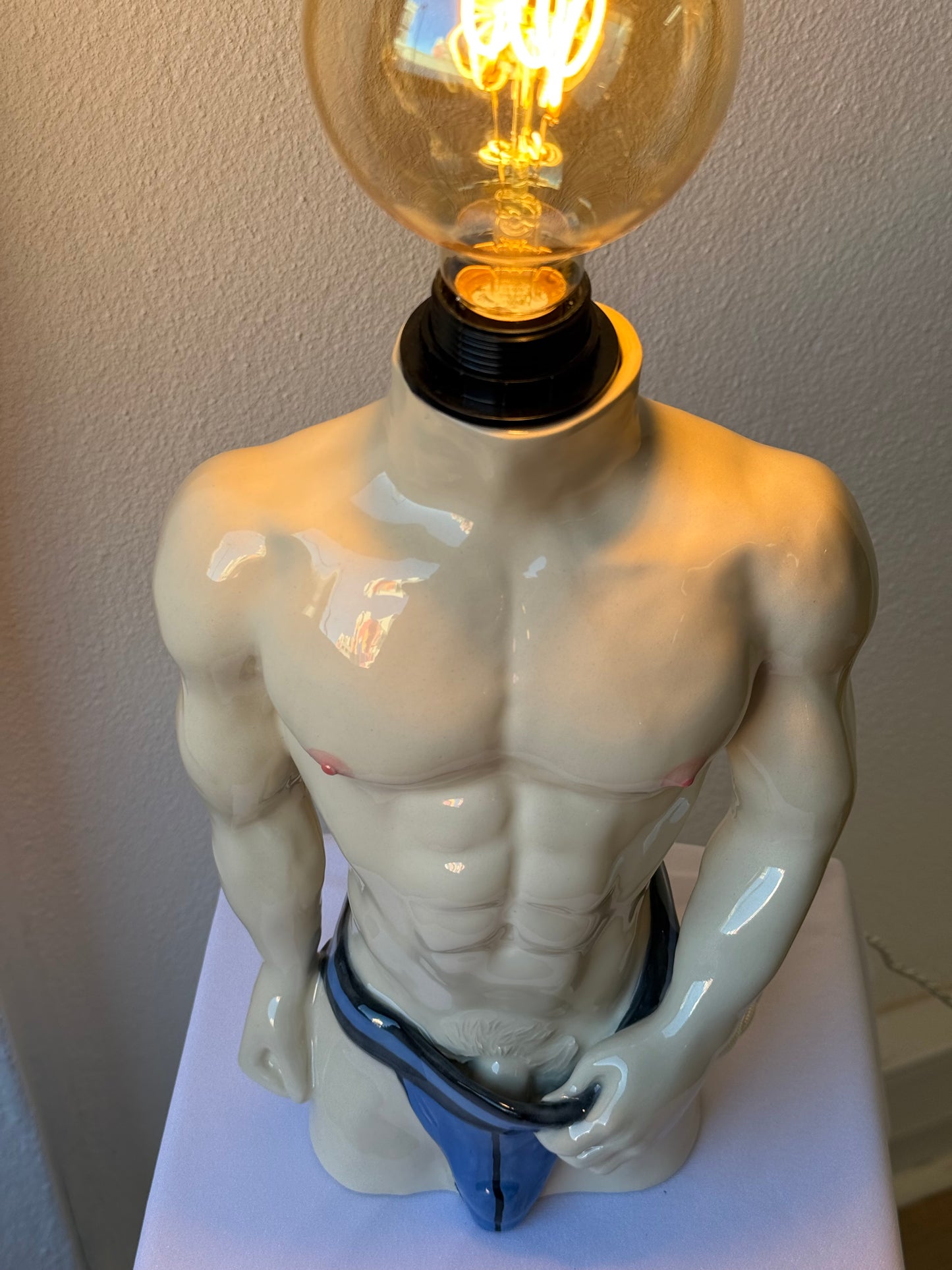 Pre-order. Ceramic lamp "Torso".