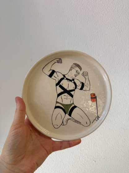 Decorative Ceramic Plate — Inspired by Rubbertwunk