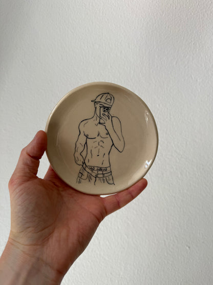 Plate mini “Selfie”