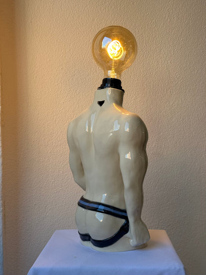 Pre-order. Ceramic lamp "Torso".