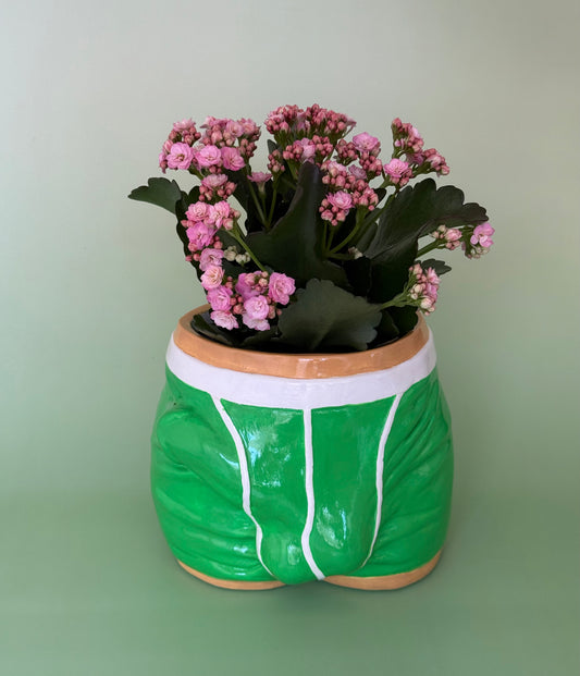 Pot/organizer «ADAM» green