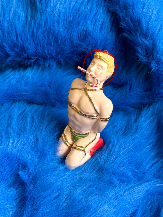 Christmas tree decoration «Shibari»