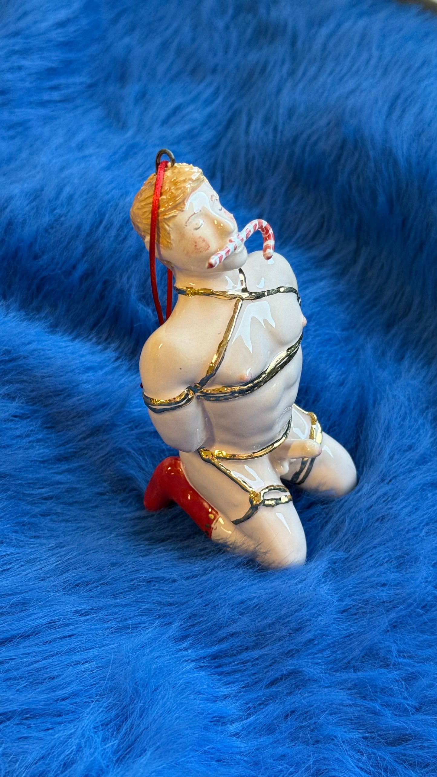 Christmas tree decoration «Shibari» #2