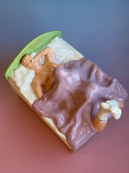 Ceramic Jewelry Box “A Pleasant Moment” green 💚