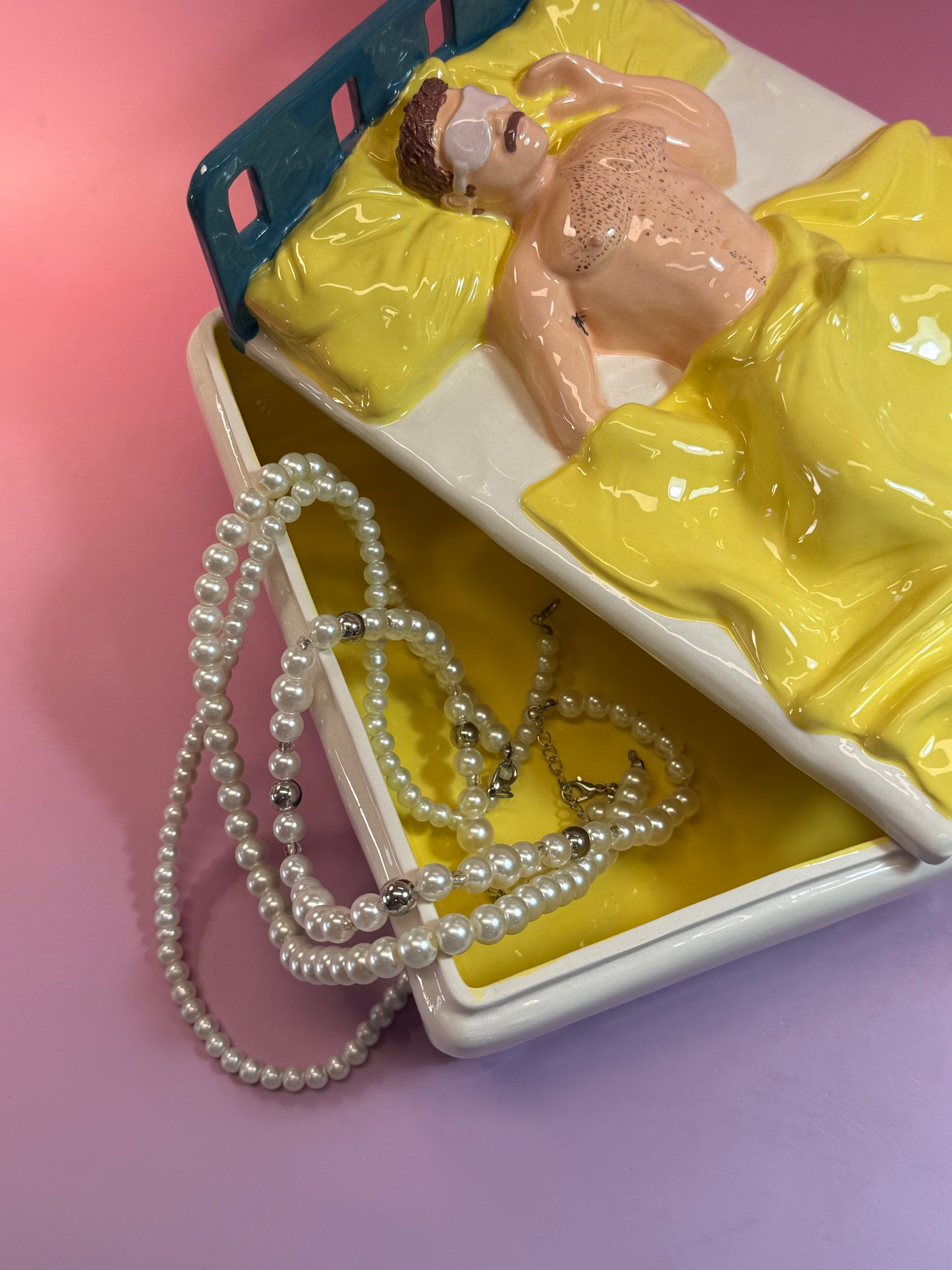 “GOOD Morning“- Ceramic Jewelry Box  #8