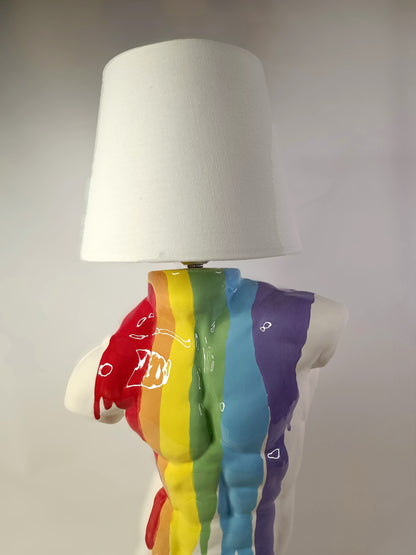 Lamp «Apollo» rainbow🌈