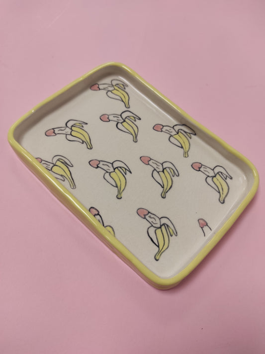 Decorative plate "Bananas"