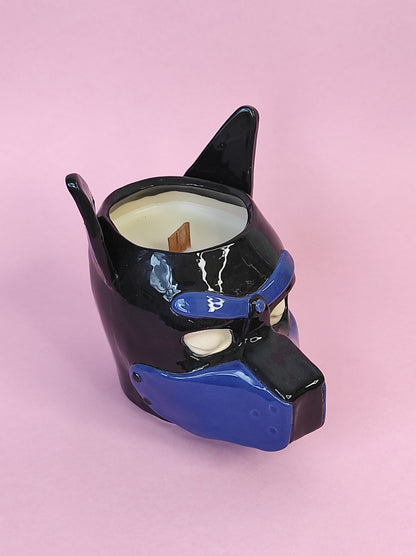 Aroma candle "Puppy mask"