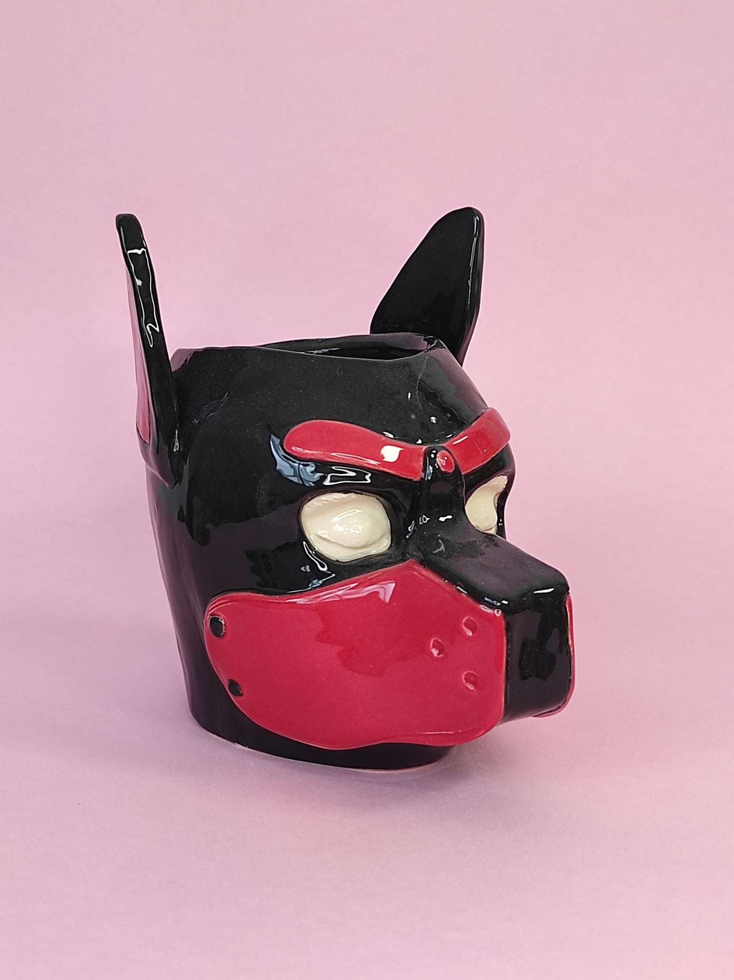 Aroma candle "Puppy mask"