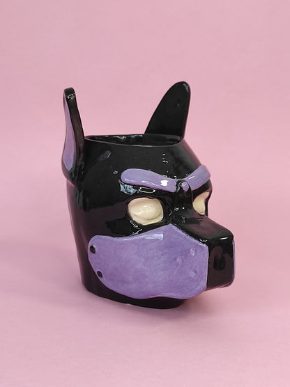 Aroma candle "Puppy mask"