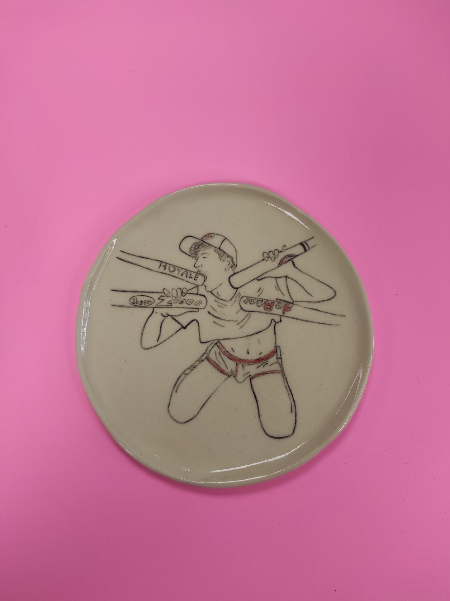 Decorative plate «Sport-lover»