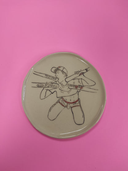 Decorative plate «Sport-lover»