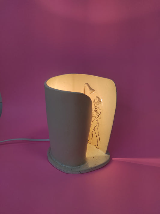 Lamp " Hot shower"