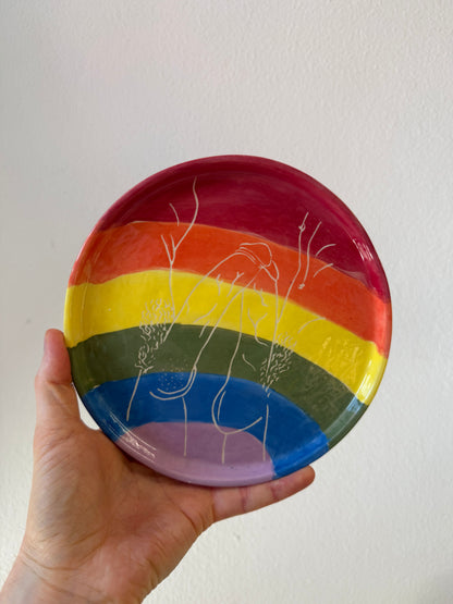 Decorative plate “love is love” Pride collection 🌈