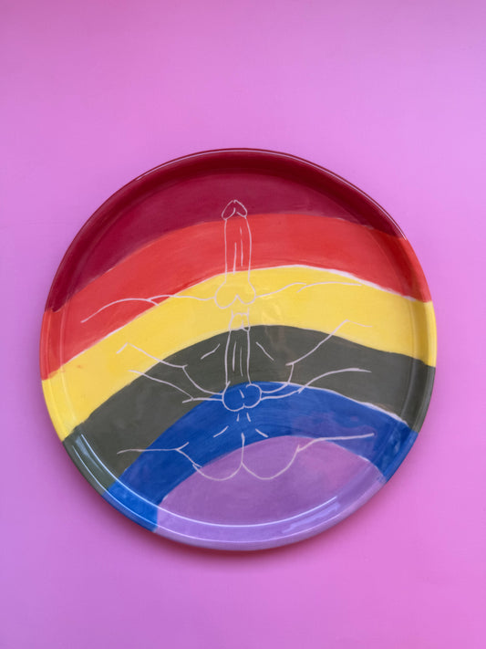 Ceramic Decorative plate “Pride collection “