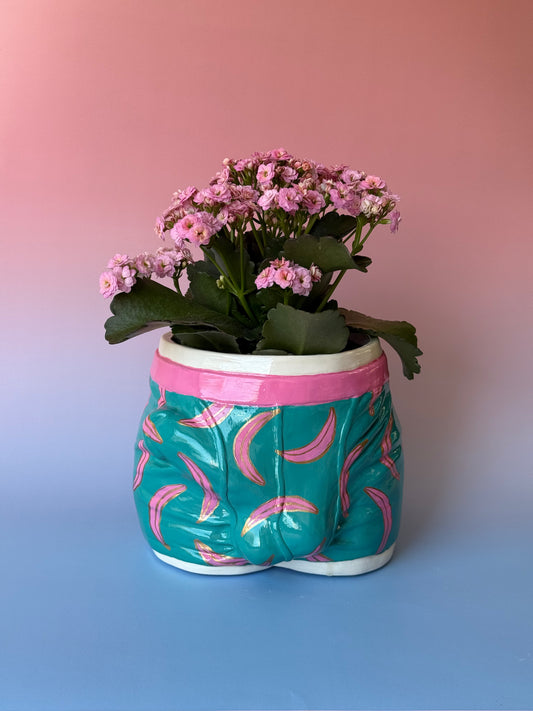 Pot/organizer «ADAM» banana pink