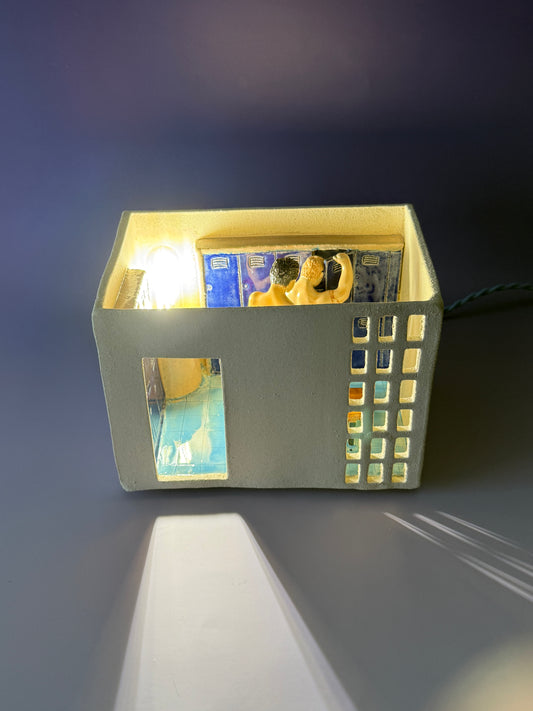 Lamp "Gym locker room»