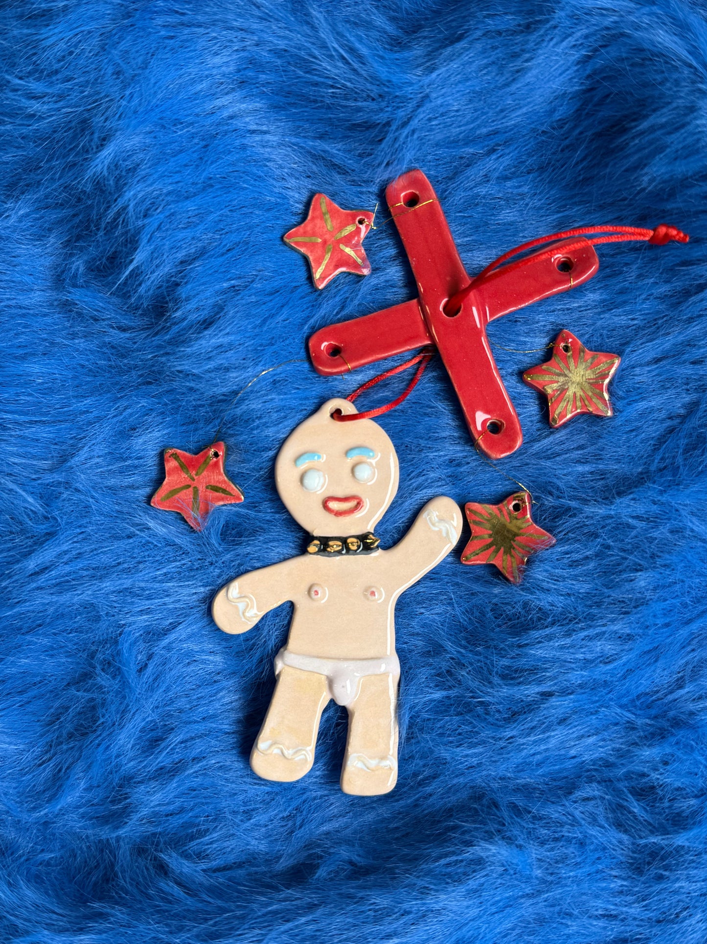 Christmas tree decoration «Gingerbread man»