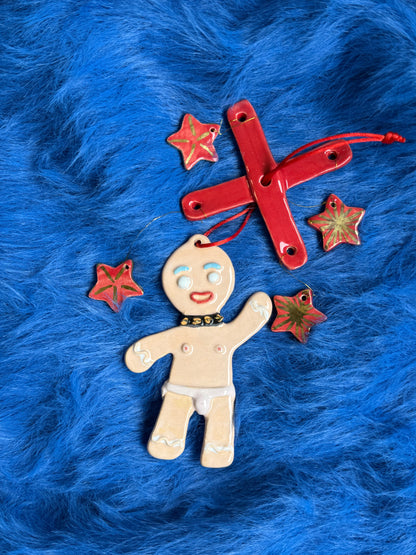 Christmas tree decoration «Gingerbread man»