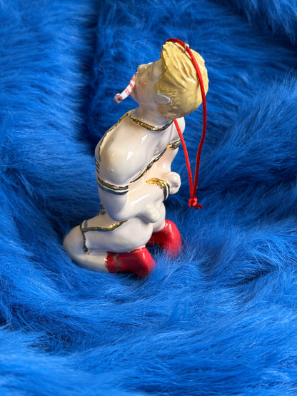 Christmas tree decoration «Shibari»