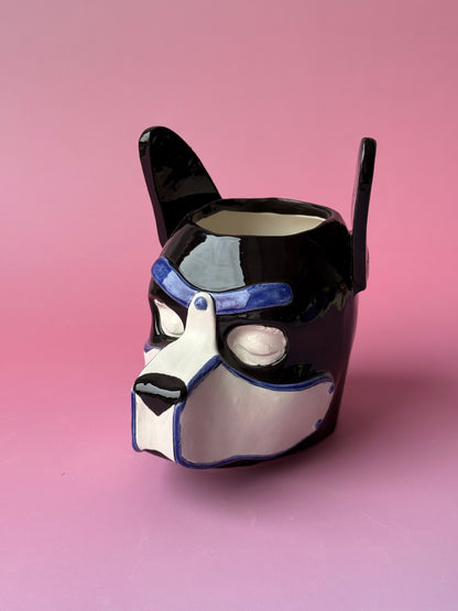 Aroma candle "Puppy mask"