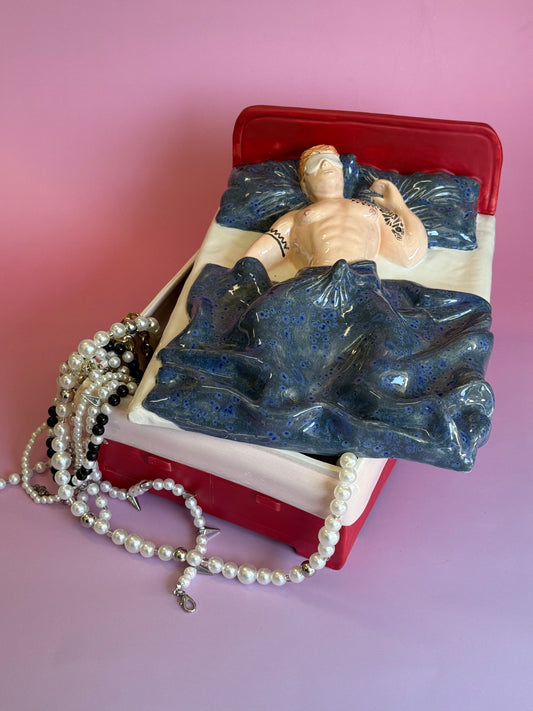 «GOOD Morning” - Ceramic Jewelry Box #6