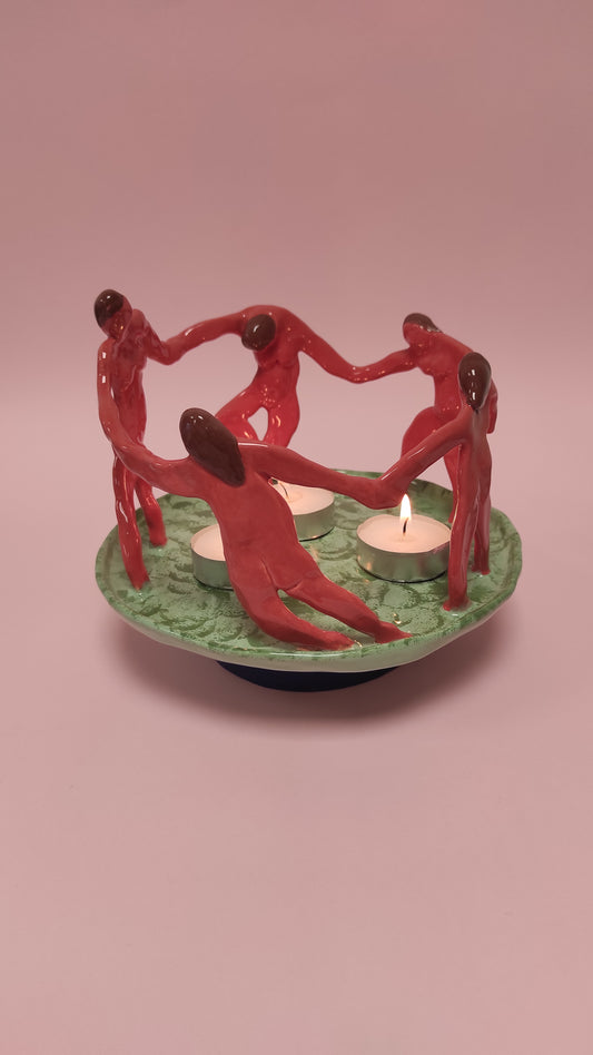 Pre-order Candle holder "The dance"